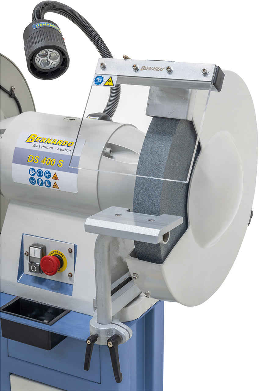 BERNARDO Doppelschleifmaschine – Modell DS 400 S / 400 V