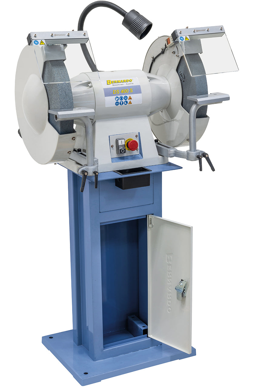 BERNARDO Doppelschleifmaschine – Modell DS 400 S / 400 V