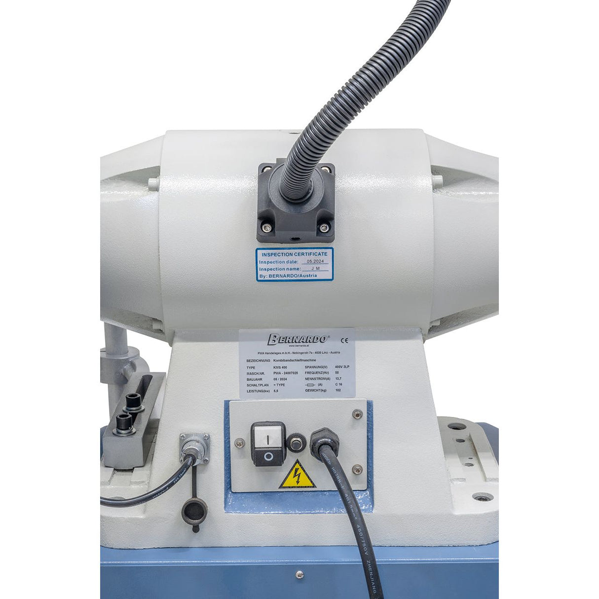 BERNARDO Kombischleifmaschine – Modell KMS 400 / 400 V