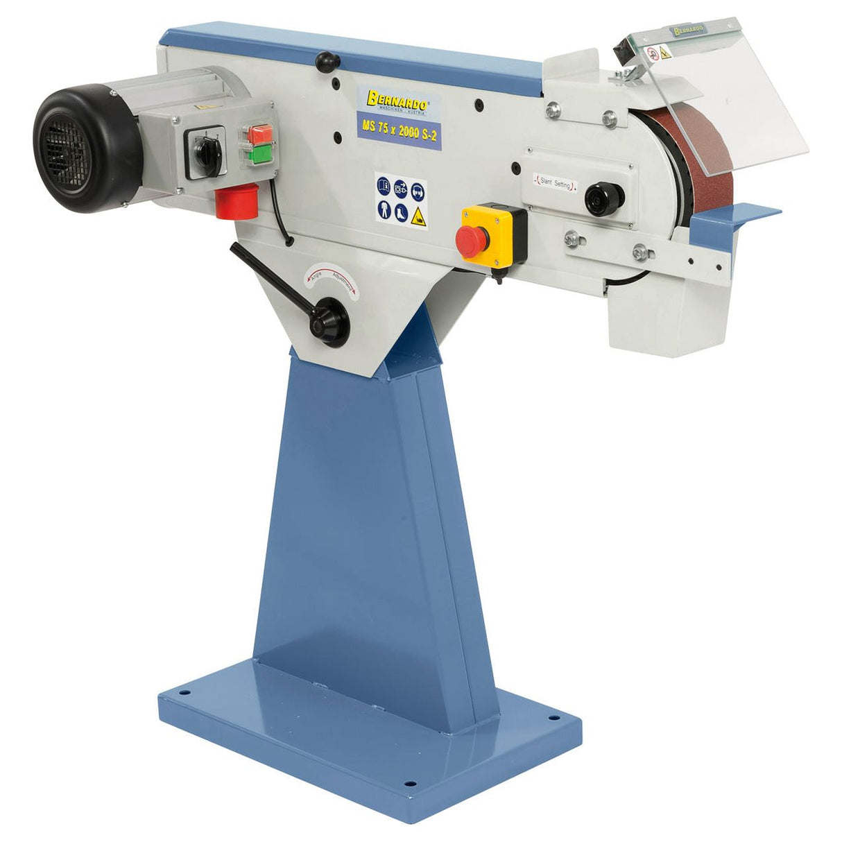 BERNARDO Bandschleifmaschine – Modell MS 75 x 2000 S-2 / 400 V