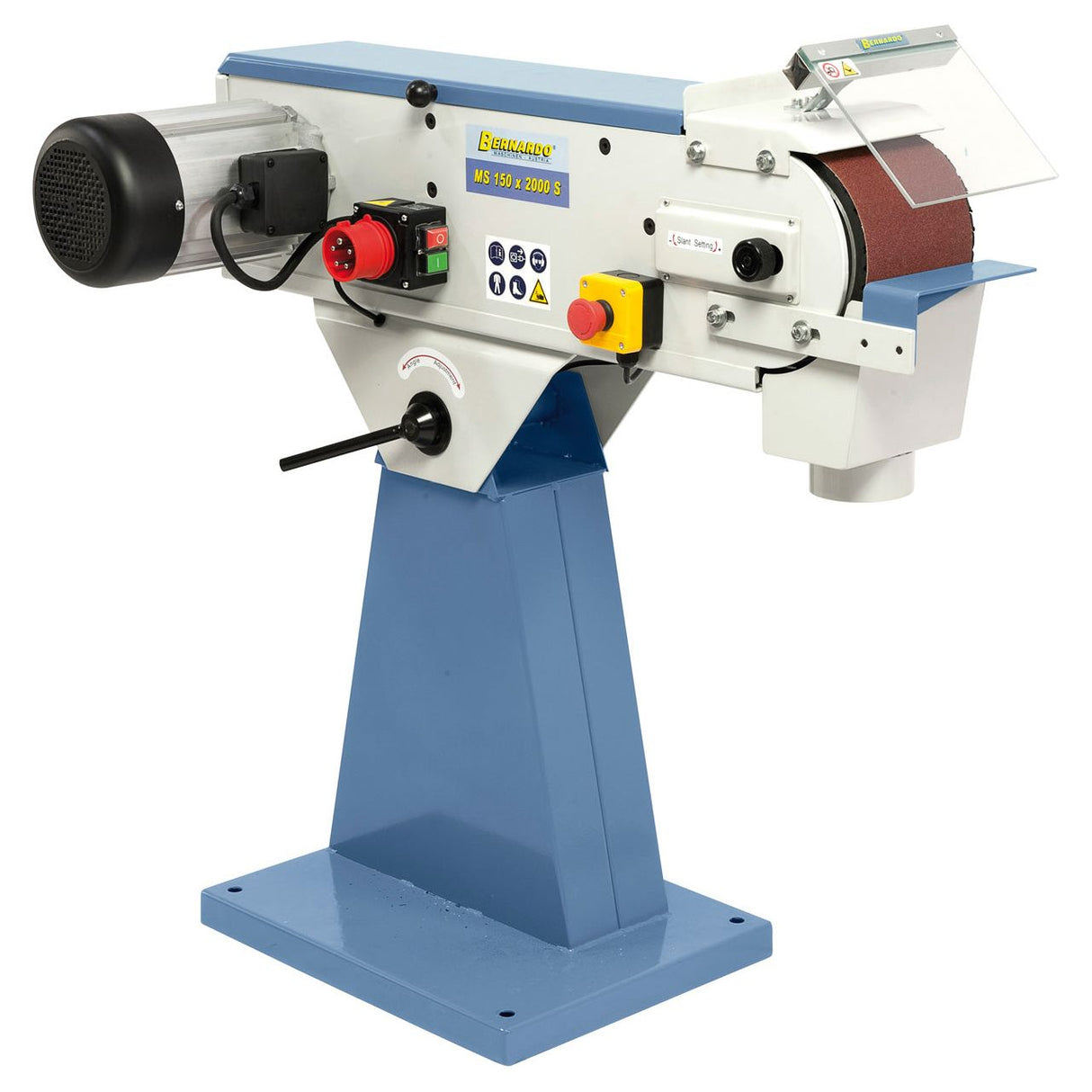 BERNARDO Bandschleifmaschine – Modell MS 150 x 2000 S / 400 V