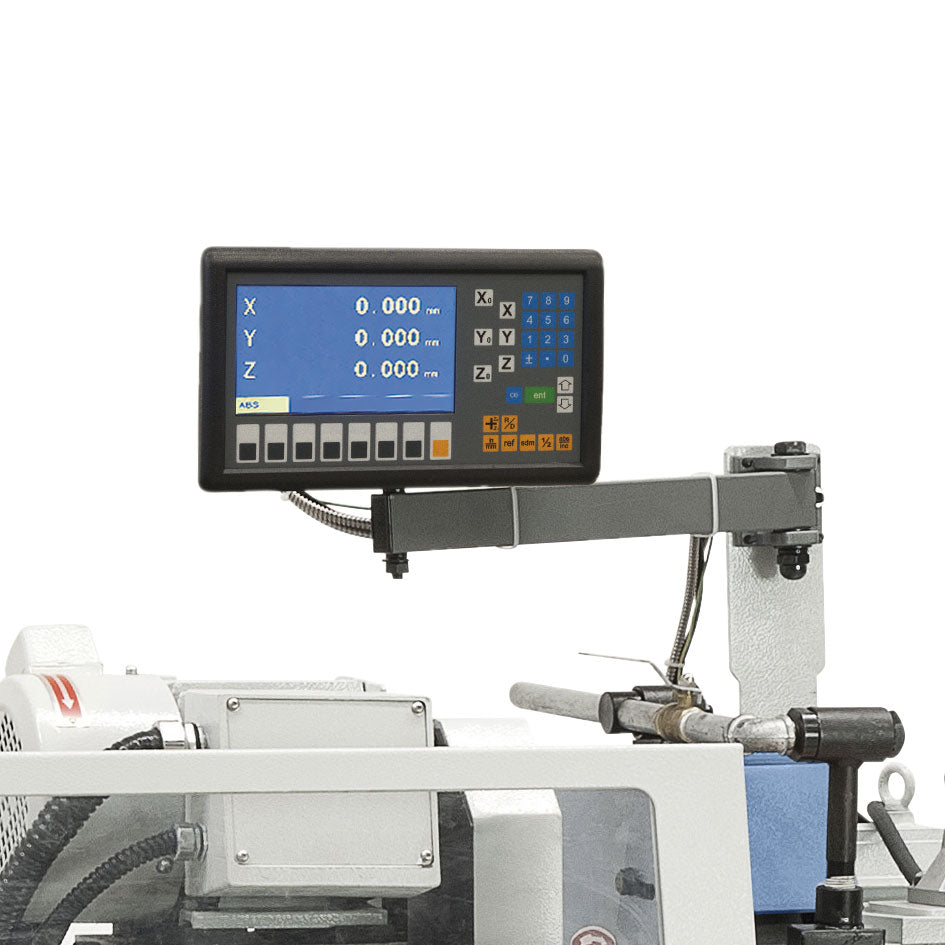 BERNARDO Universal-Rundschleifmaschine – Modell URS 500 N inkl. 2-Achs-Digitalanzeige ES-12 H