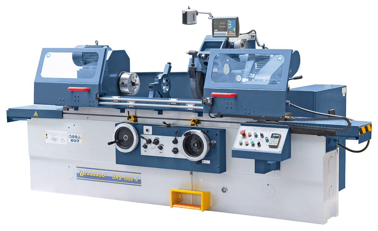 BERNARDO Universal-Rundschleifmaschinen – Modell URS 1000 N inkl. 2-Achs-Digitalanzeige ES-12 H