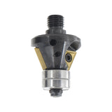 BERNARDO Zubehör für Schleifmaschine – Modell Fräskopf 45 ° (ohne Wendeplatte) für KEG 20