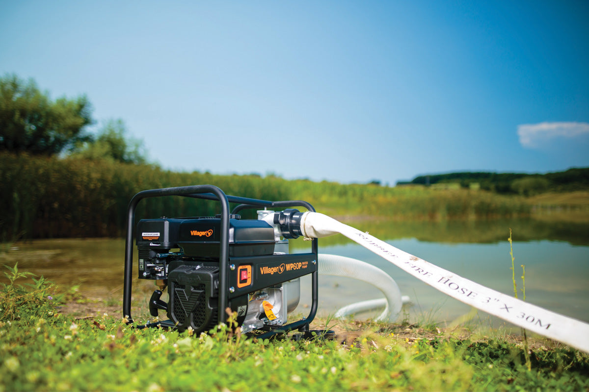 Villager WP 60 P - 3" Motorpumpe mit 60 m³/h & 212 cm³ Villager Motor - VI-051439