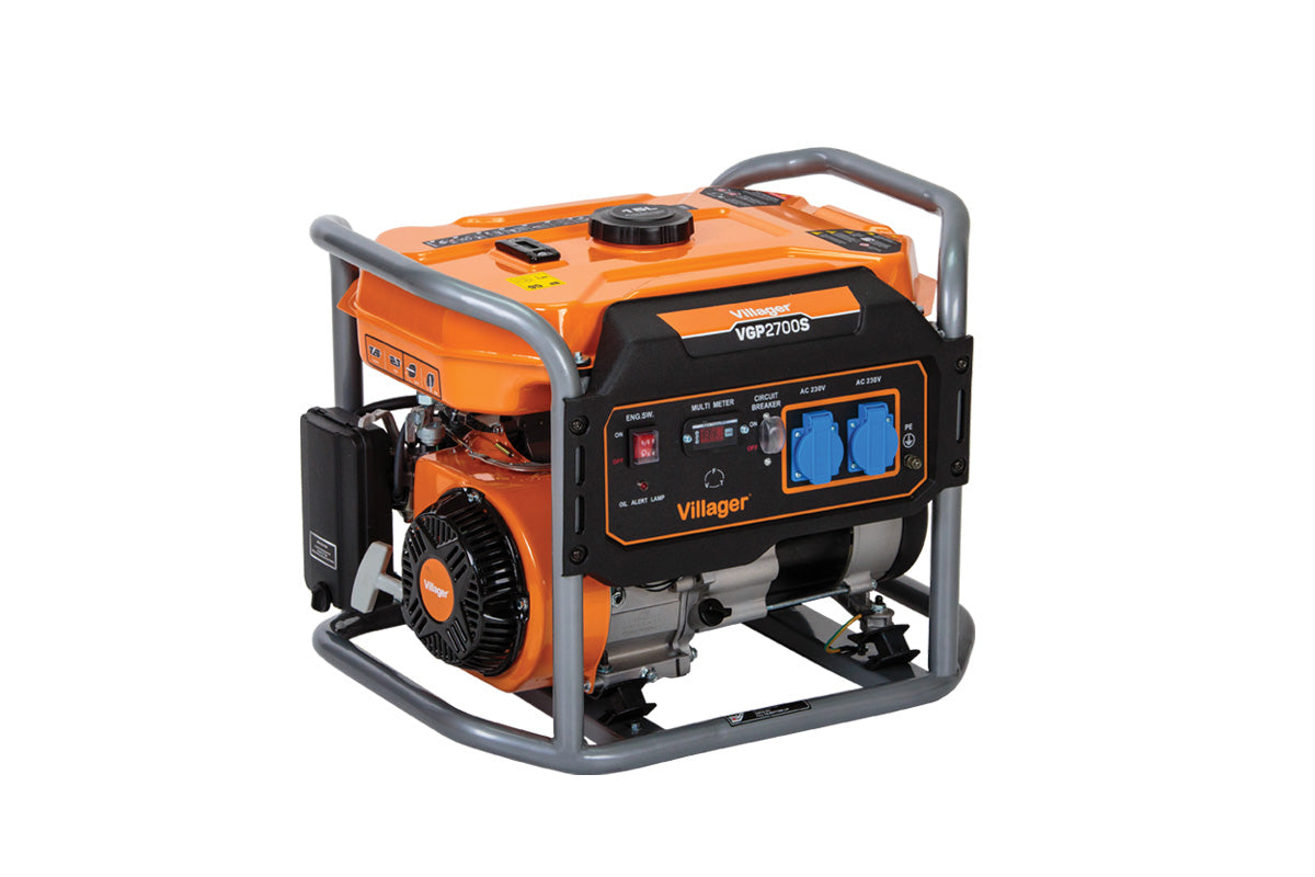 Villager VGP 2700 S - Kompakter Stromgenerator mit 2,2 kW, 15 l Tank & AVR - VI-055115