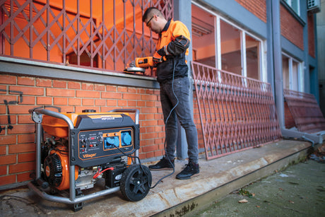 Villager VGP 5900 S – Stromgenerator 5,4 kW mit AVR, Elektrostart & 25 l Tank - VI-055117