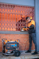 Villager VGP 5900 S – Stromgenerator 5,4 kW mit AVR, Elektrostart & 25 l Tank - VI-055117