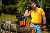 Villager VGS 380 PRIME - 40 cm Benzin-Kettensäge mit 2-Takt-Motor & Antivibration - VI-057749