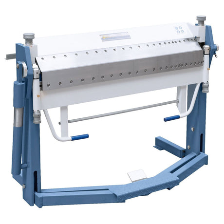 BERNARDO Schwenkbiegemaschine mit segm. Ober- und Unterwange – Modell TBS 1270