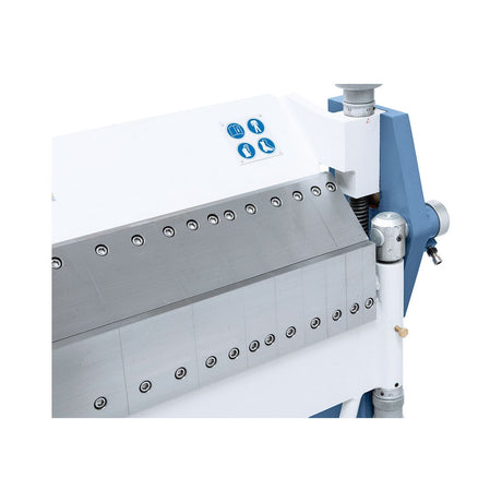 BERNARDO Schwenkbiegemaschine mit segm. Ober- und Unterwange – Modell TBS 2060