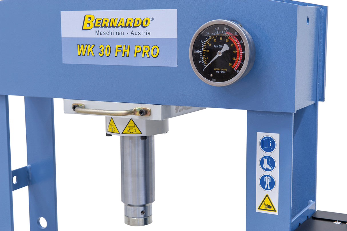 BERNARDO Werkstattpressen – Modell WK 30 FH Pro