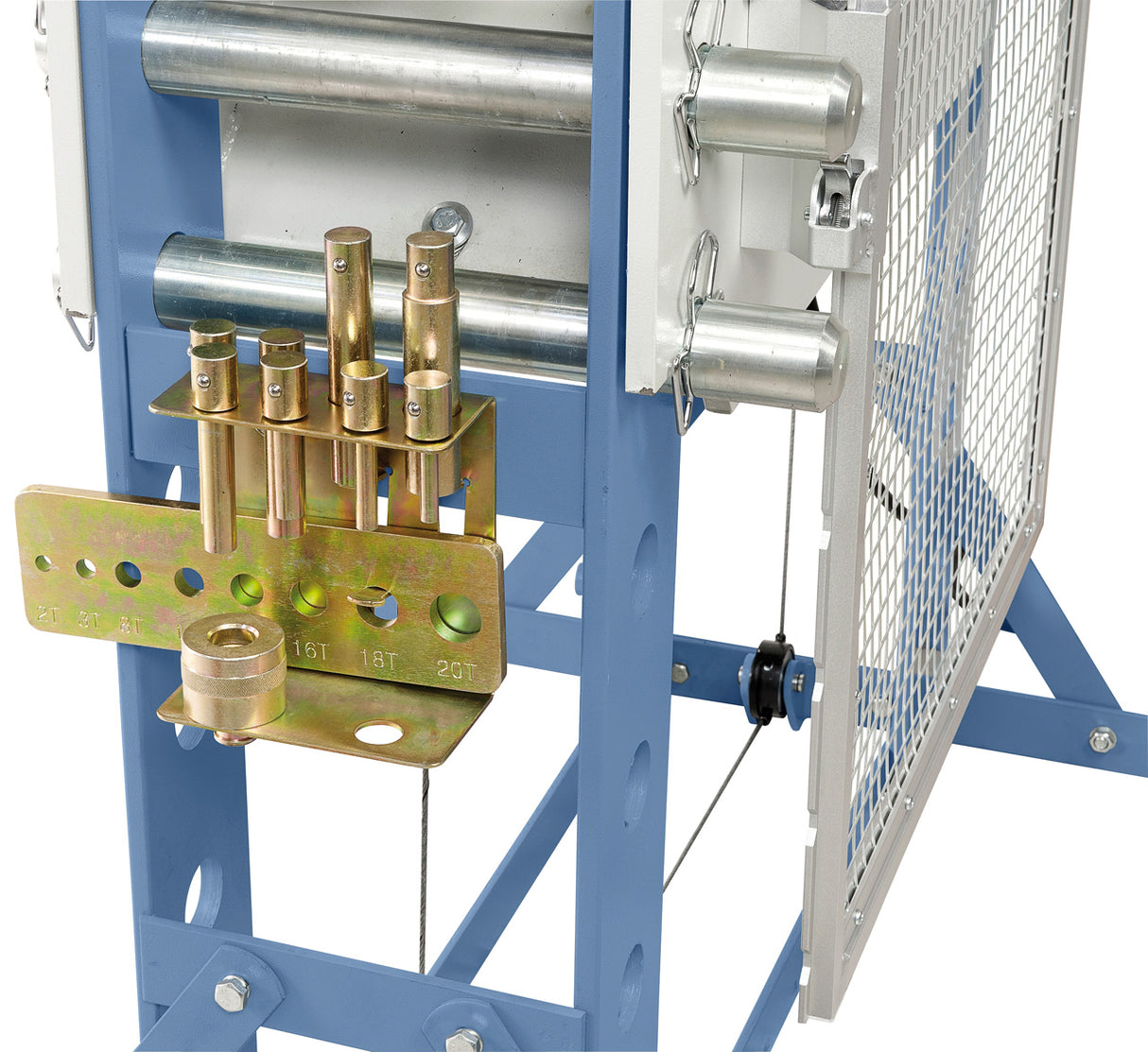 BERNARDO Pneumatische Werkstattpressen – Modell PWK 100 F