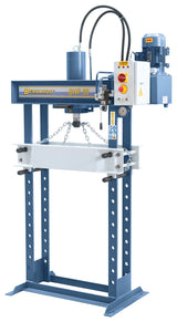 BERNARDO Hydraulische Werkstattpresse mit verschiebbarem Zylinder – Modell BHP 30