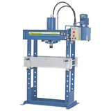 BERNARDO Hydraulische Werkstattpresse mit verschiebbarem Zylinder – Modell BHP 80