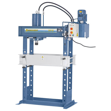 BERNARDO Hydraulische Werkstattpresse mit verschiebbarem Zylinder – Modell BHP 80