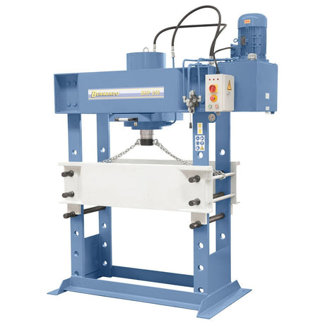 BERNARDO Hydraulische Werkstattpresse mit verschiebbarem Zylinder – Modell BHP 250
