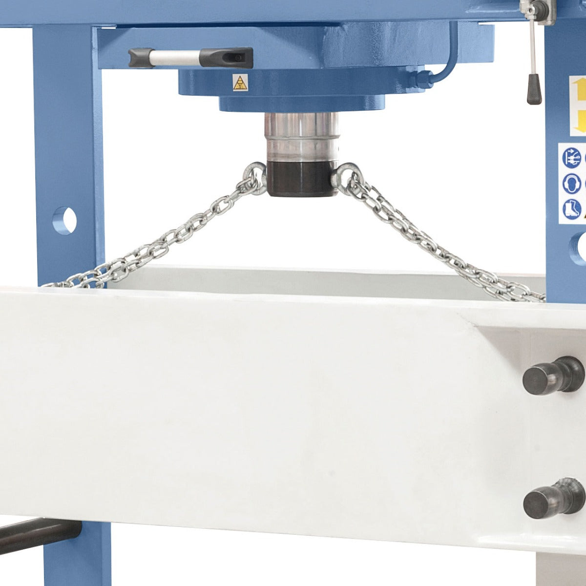 BERNARDO Hydraulische Werkstattpresse mit verschiebbarem Zylinder – Modell BHP 250