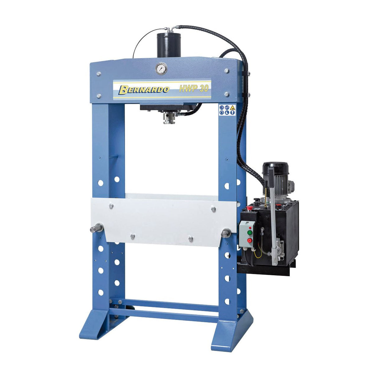 BERNARDO Hydraulische Werkstattpresse mit fixem Zylinder – Modell HWP 30