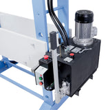 BERNARDO Hydraulische Werkstattpresse mit verschiebbarem Zylinder – Modell HWP 100-1500