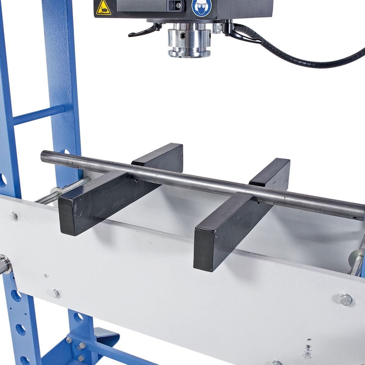 BERNARDO Hydraulische Werkstattpresse mit verschiebbarem Zylinder – Modell HWP 160