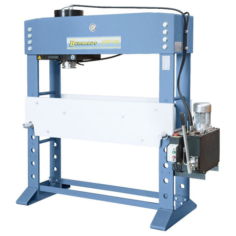 BERNARDO Hydraulische Werkstattpresse mit verschiebbarem Zylinder – Modell HWP 160-1500