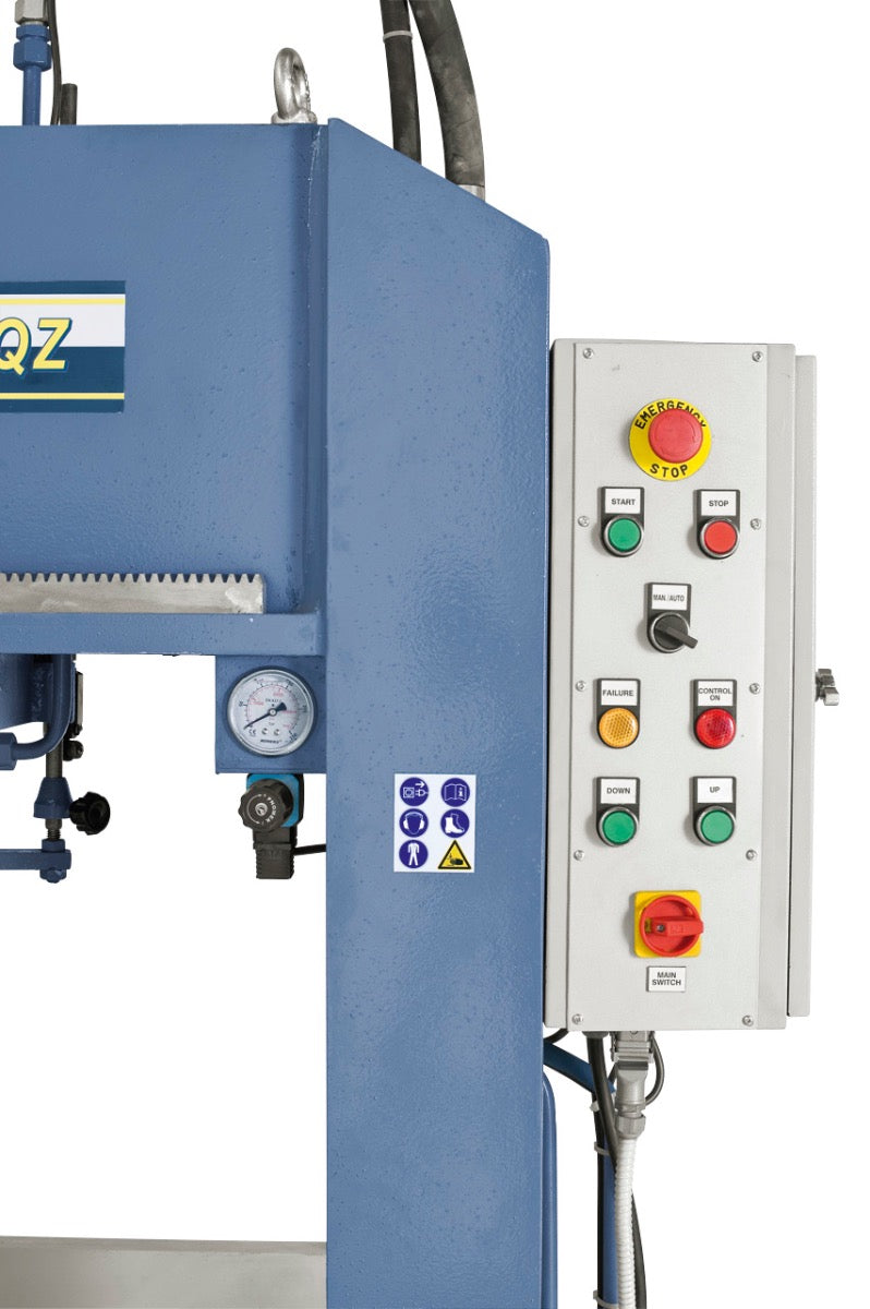 BERNARDO Hydraulische Werkstattpresse mit verschiebbarem Zylinder – Modell BRHP 250 QZ