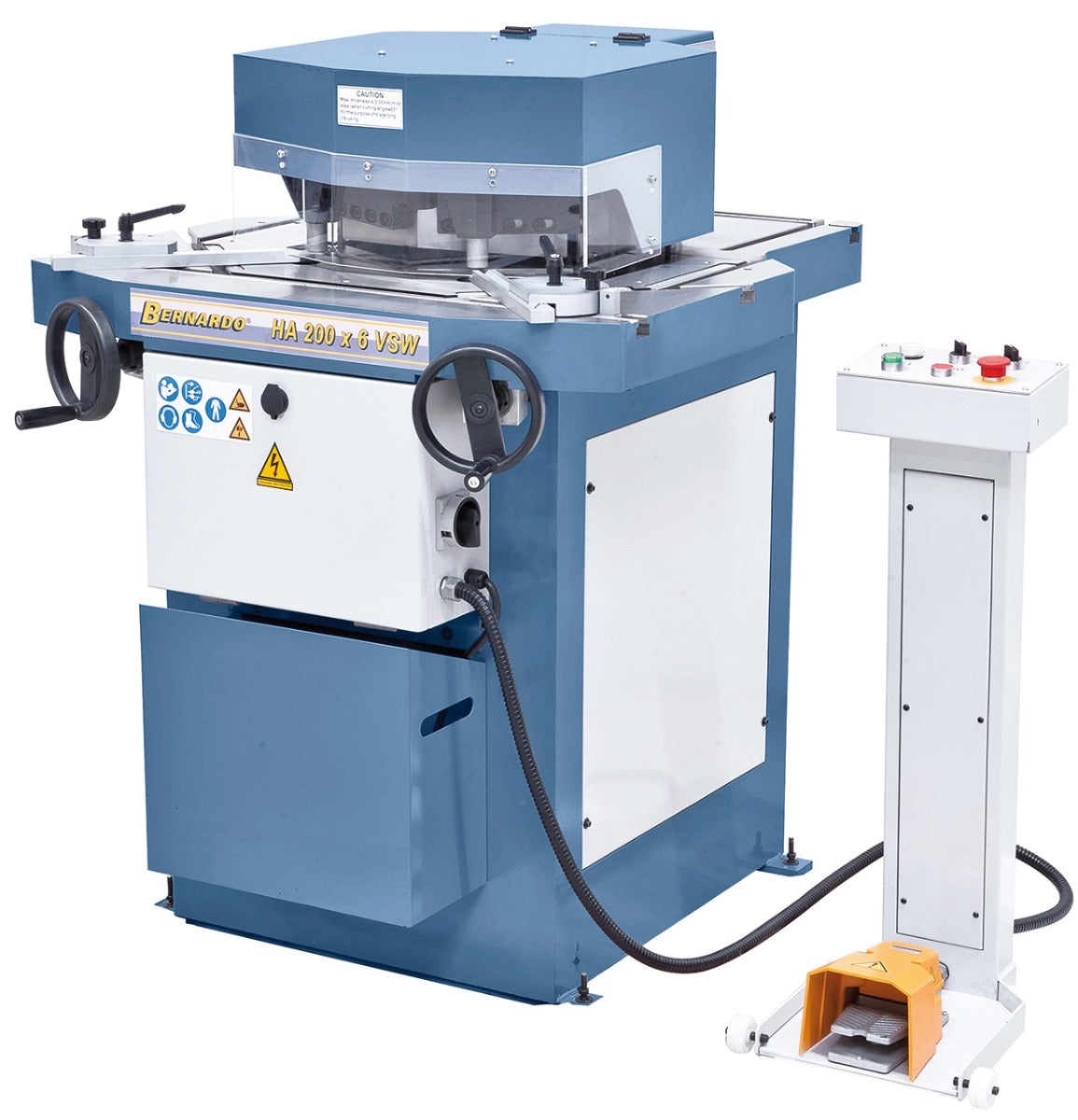 BERNARDO Hydraulische Ausklinkmaschinen – Modell HA 200 x 6 VSW