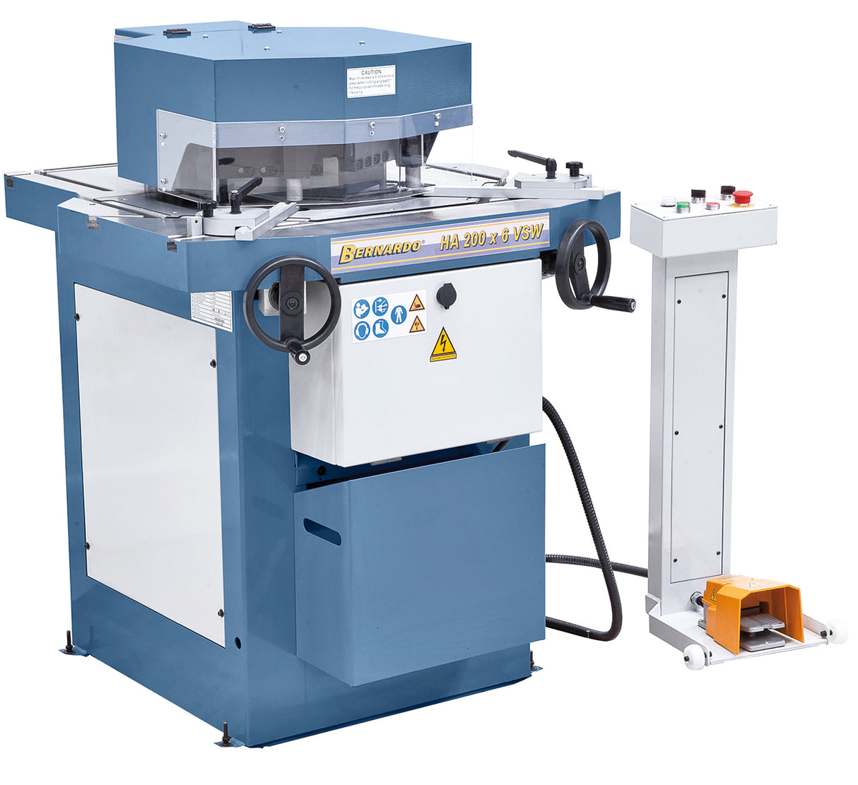 BERNARDO Hydraulische Ausklinkmaschinen – Modell HA 200 x 6 VSW