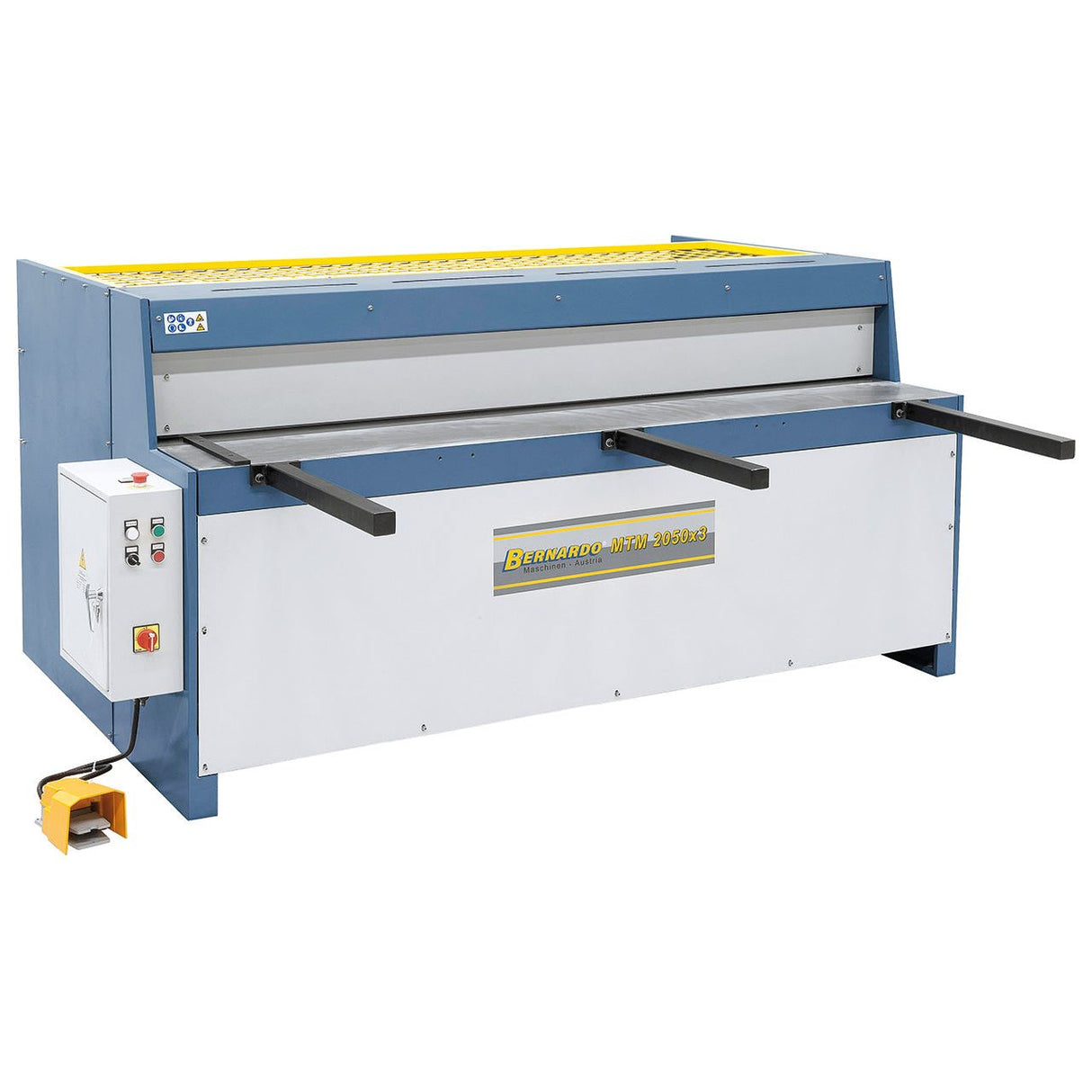 BERNARDO Motorische Tafelschere – Modell MTM 1250 x 4 mm
