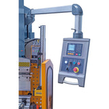 BERNARDO Hydraulische Abkantpresse – Modell AKPL 3200 x 125 mit manueller Bombiereinrichtung