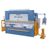 BERNARDO Hydraulische Abkantpresse – Modell AKPL 3200 x 125 mit manueller Bombiereinrichtung