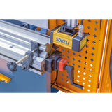 BERNARDO Hydraulische Abkantpresse – Modell AKPL 3200 x 125 mit manueller Bombiereinrichtung