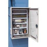 BERNARDO Hydraulische Abkantpresse – Modell AKPL 3200 x 200 mit manueller Bombiereinrichtung