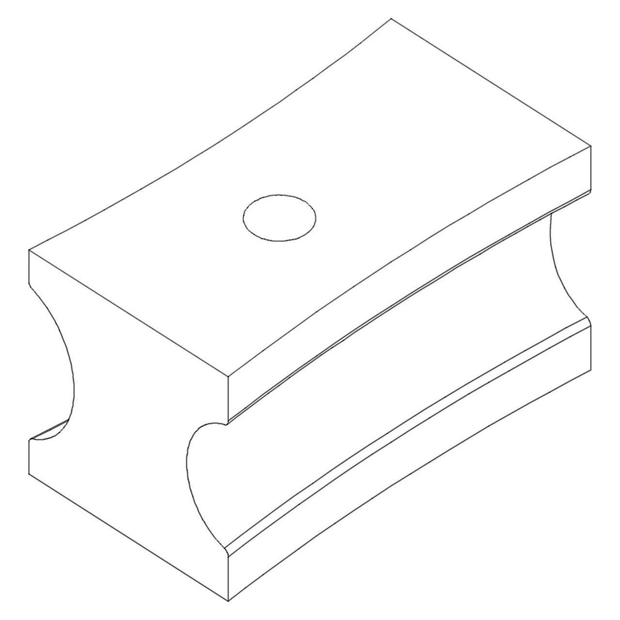 BERNARDO Zubehör für Rohrbieger – Modell Gleitschuh 1/2“ G (Ø21,7) x 3/8“ G (Ø 17,3) für BM 42 A / BM 60 A