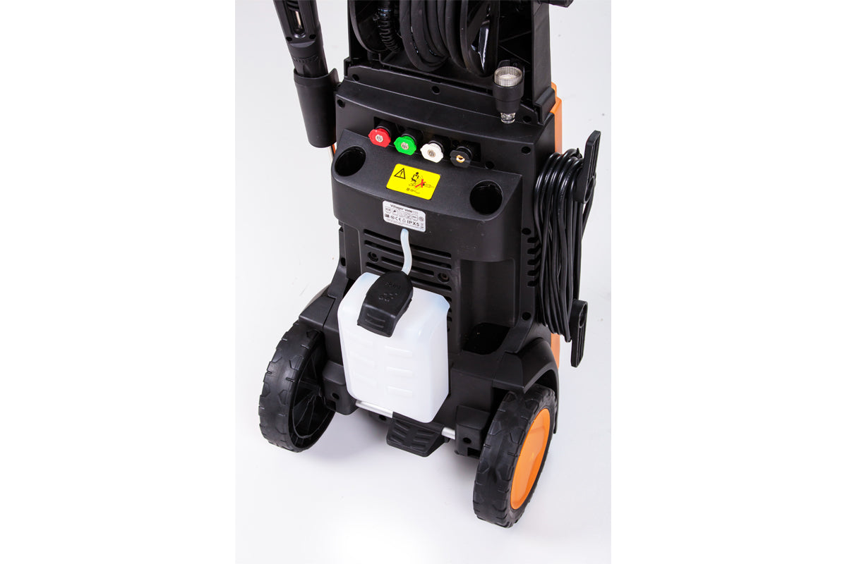 Villager VHW 155 - Hochdruckreiniger mit 225 bar, 10 m Schlauchrolle & Profi-Düsenset - VI-060098