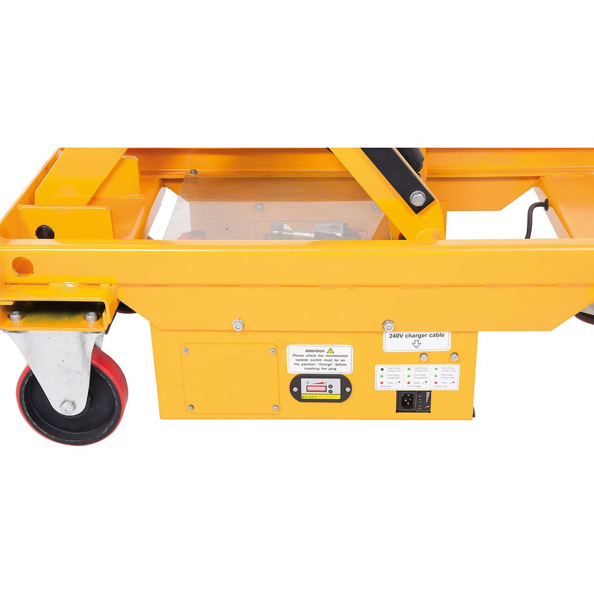 BERNARDO Semielektrische Doppelscherenhubtische – Modell ES 800 D