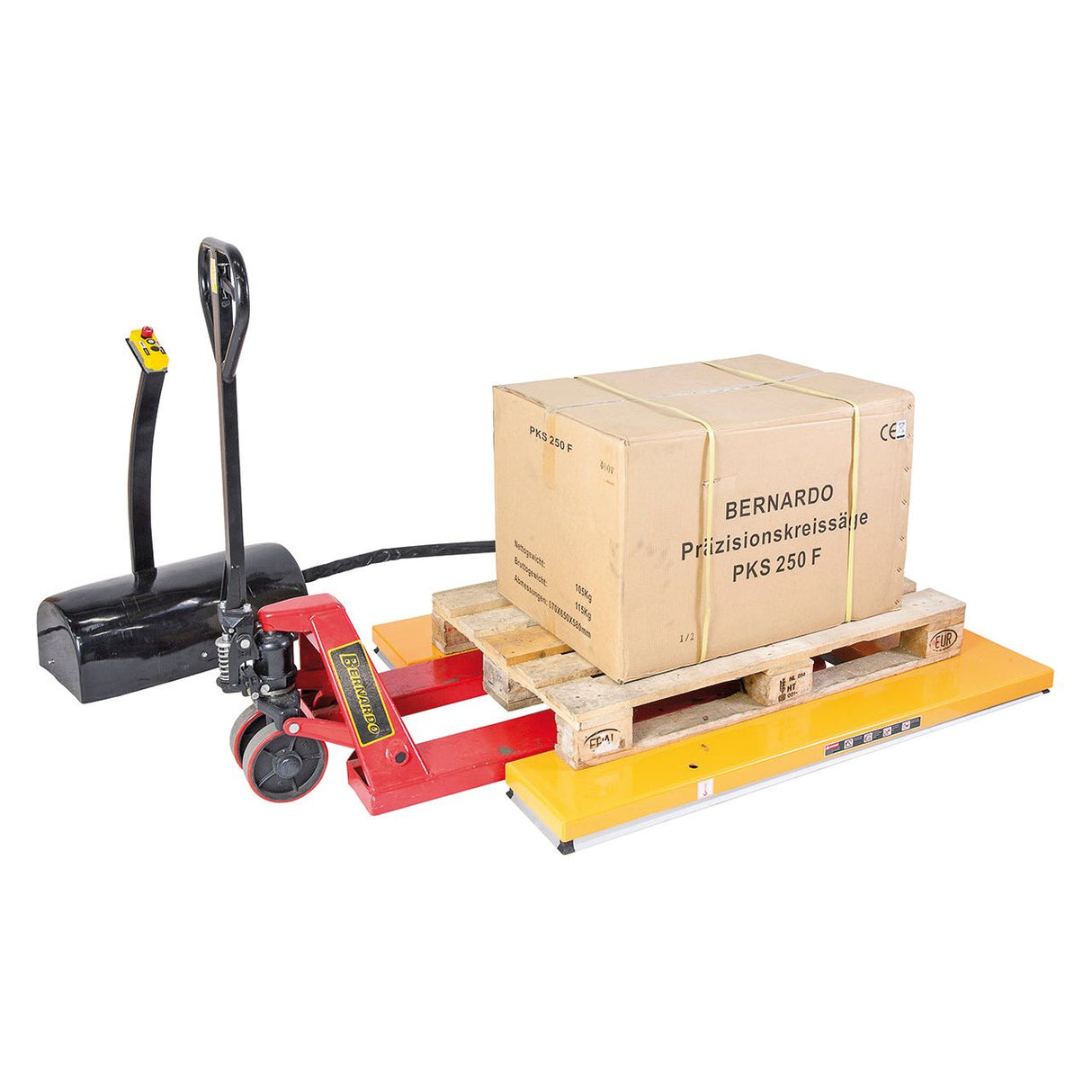 BERNARDO Scherenhubtische mit U-Plattform – Modell FSHT 1000 U