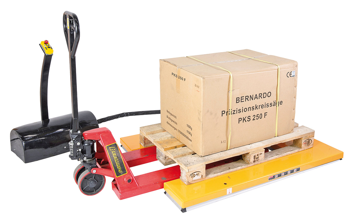 BERNARDO Scherenhubtische mit U-Plattform – Modell FSHT 1500 U