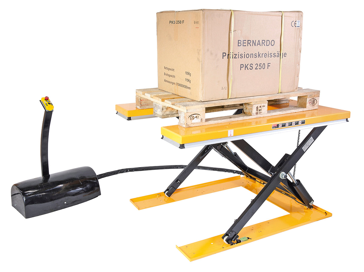 BERNARDO Scherenhubtische mit U-Plattform – Modell FSHT 1500 U