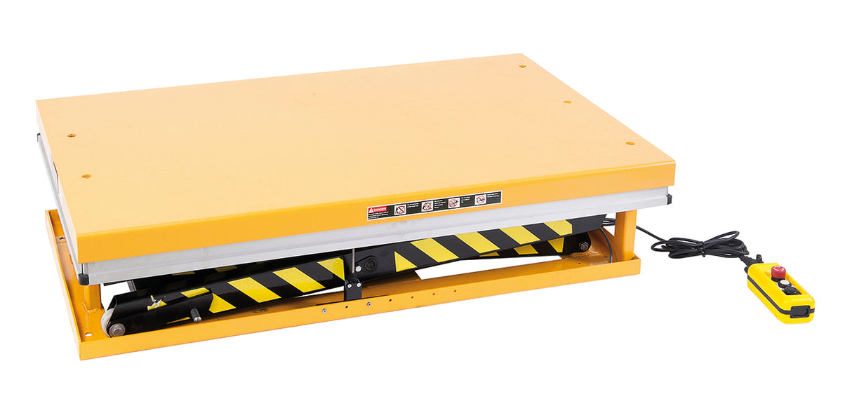 BERNARDO Stationäre Doppelscherenhubtische – Modell SSHT 1000 D