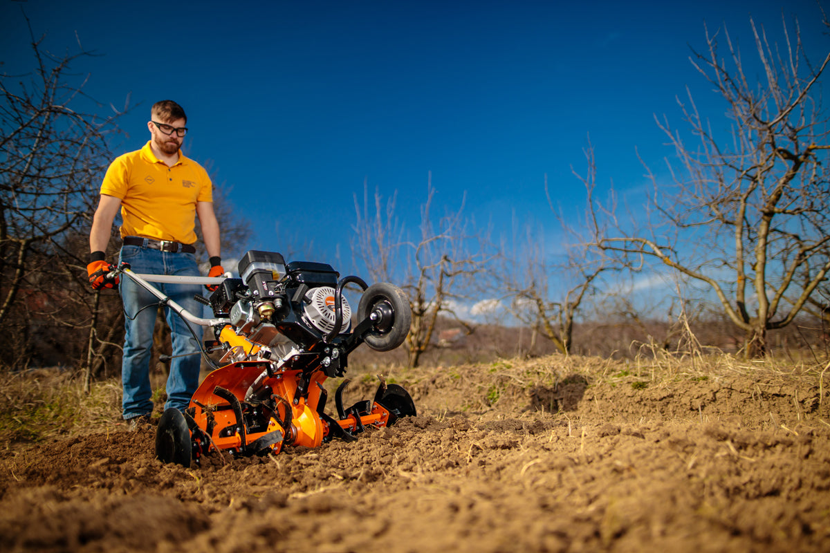 Villager VTB 853 PRIME - 1000 mm Bodenfräse mit 212 cm³ Motor & 6 Hacksternen - VI-074632