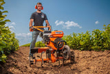 Villager VTB 8422 P - Benzin-Bodenfräse mit 850 mm Arbeitsbreite & Häufelkörper - VI-076154