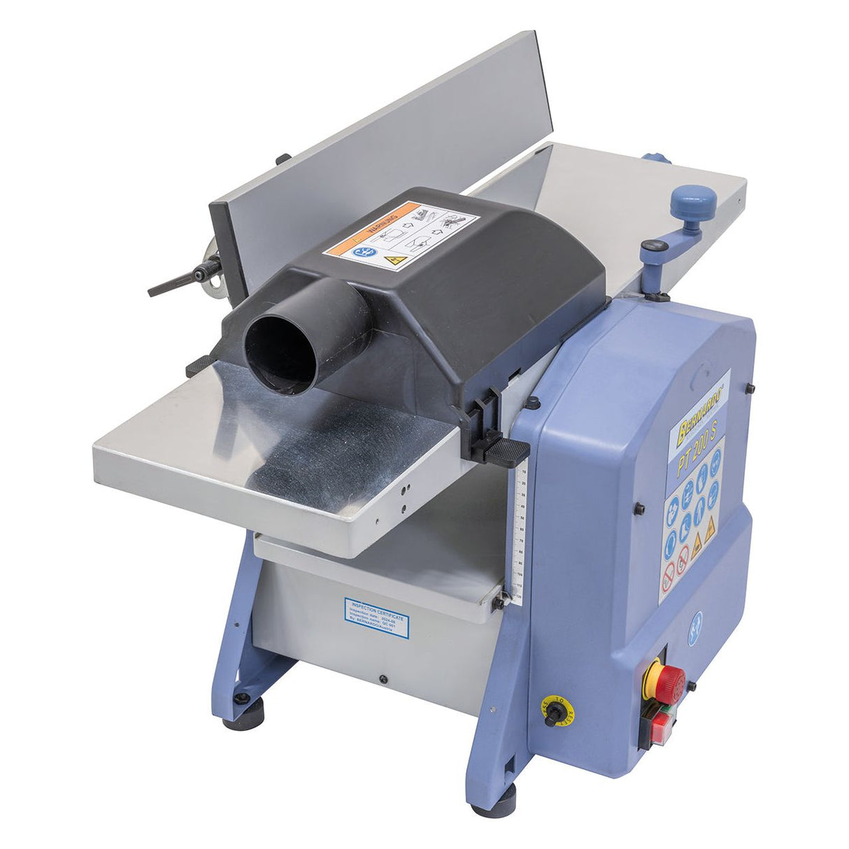 BERNARDO Abricht- und Dickenhobelmaschine mit Spiralhobelwelle – Modell PT 200 S / 230 V