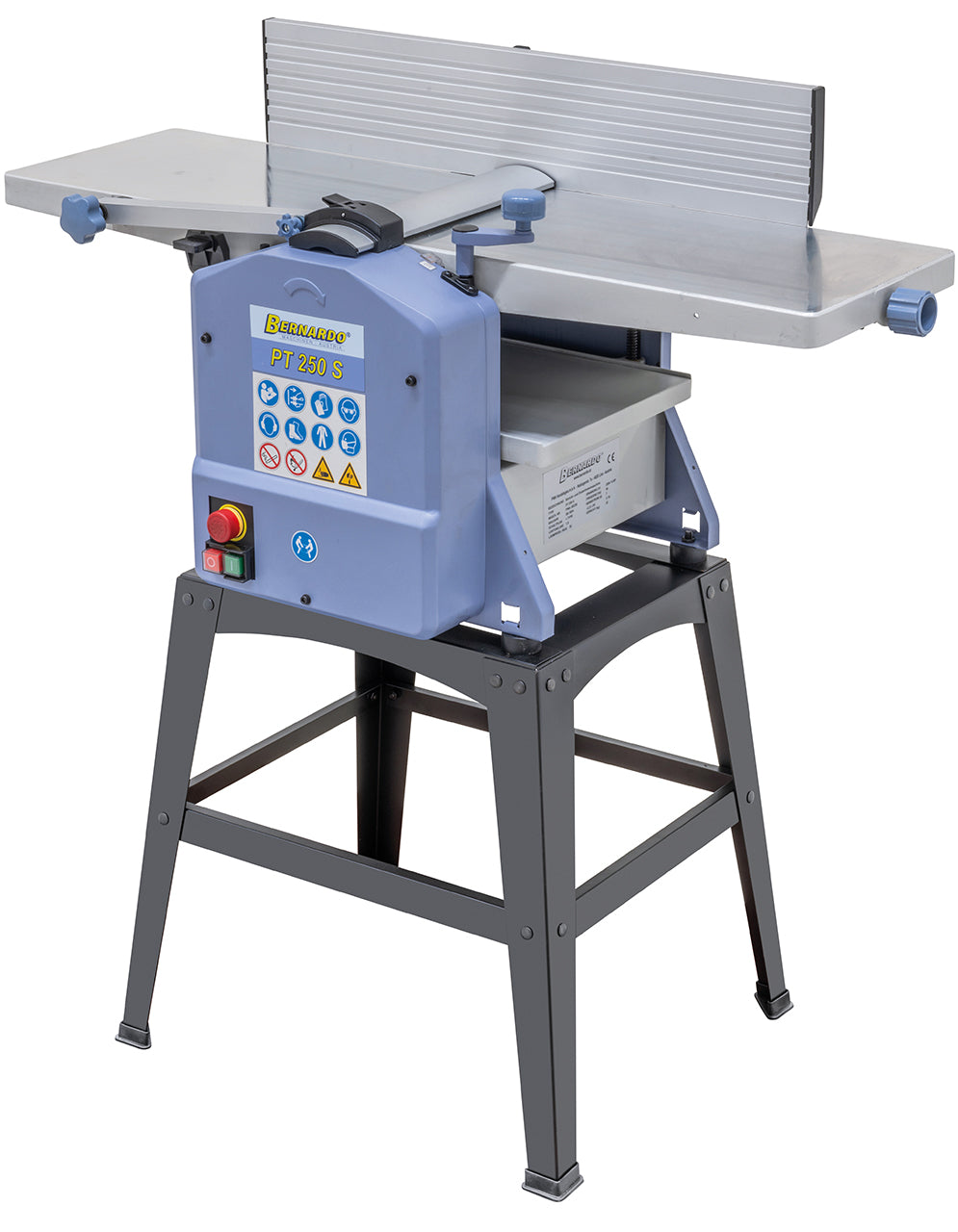 BERNARDO Abricht- und Dickenhobelmaschinen mit Spiralhobelwelle – Modell PT 250 S / 230 V