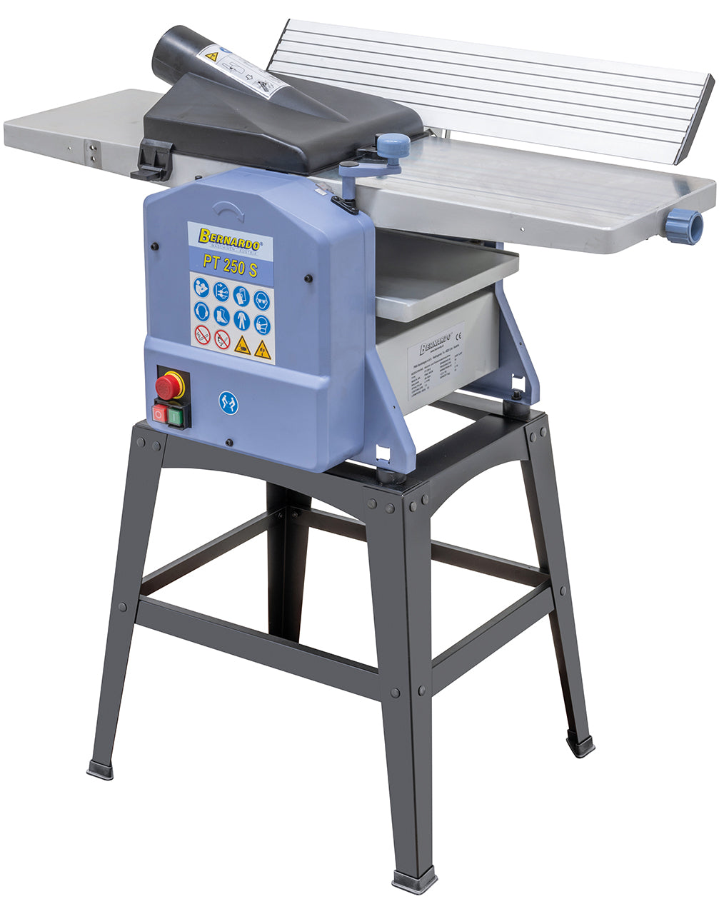 BERNARDO Abricht- und Dickenhobelmaschinen mit Spiralhobelwelle – Modell PT 250 S / 230 V