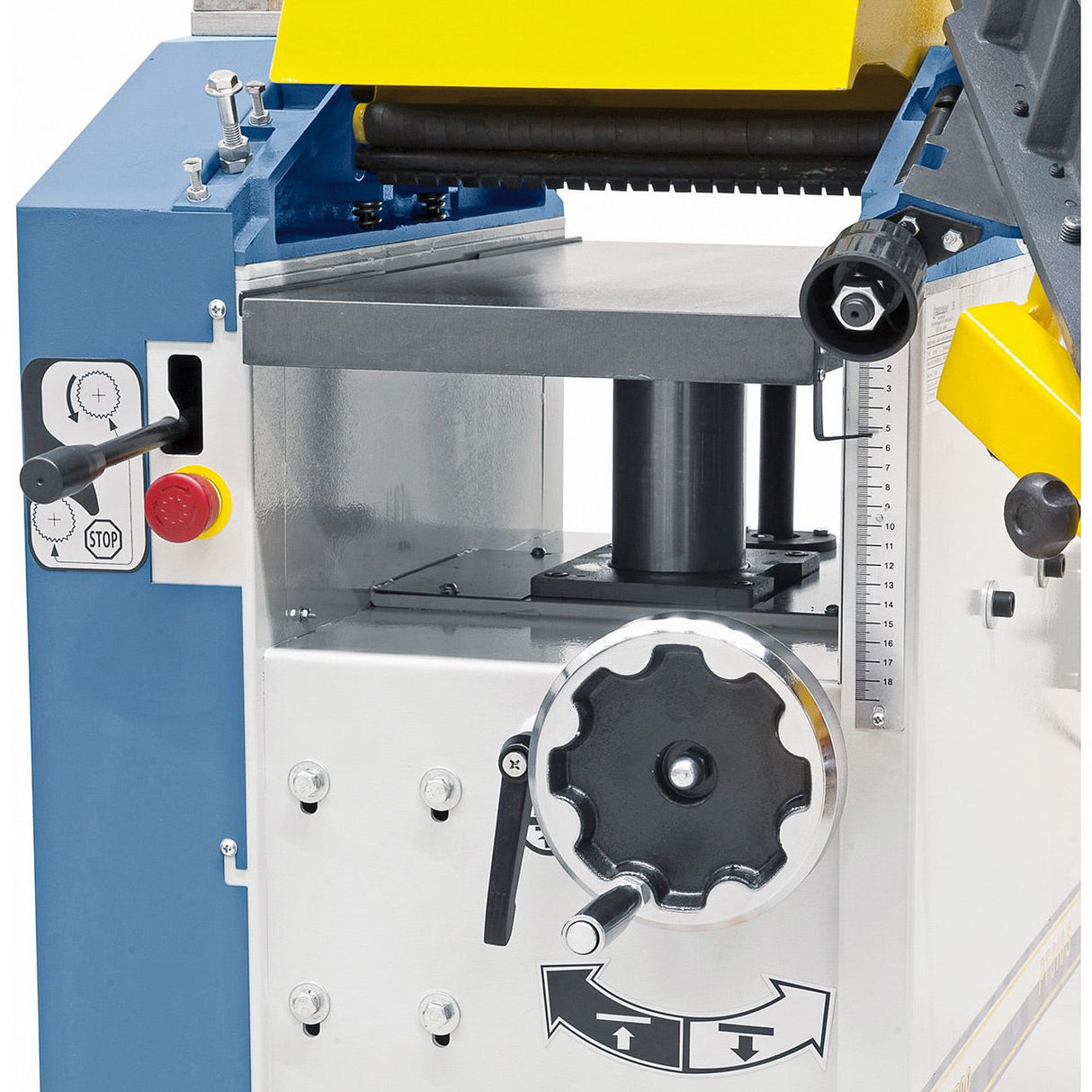 BERNARDO Abricht- und Dickenhobelmaschine mit Spiralhobelwelle – Modell PT 310 S / 400 V