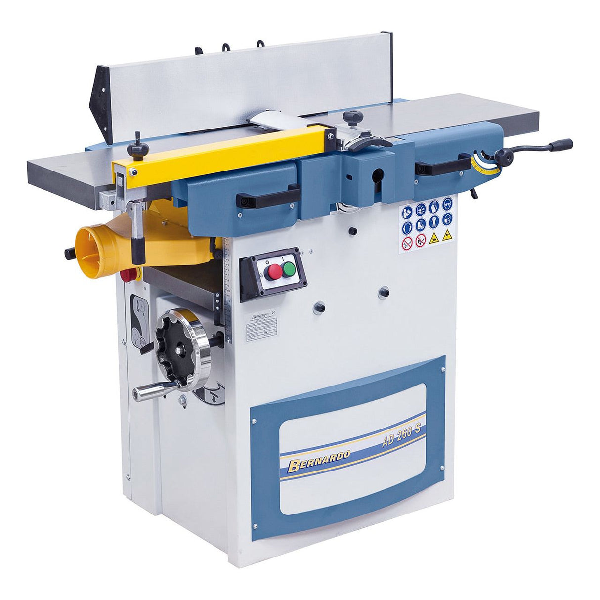 BERNARDO Abricht- und Dickenhobelmaschine mit Spiralhobelwelle – Modell AD 260 S - 400 V