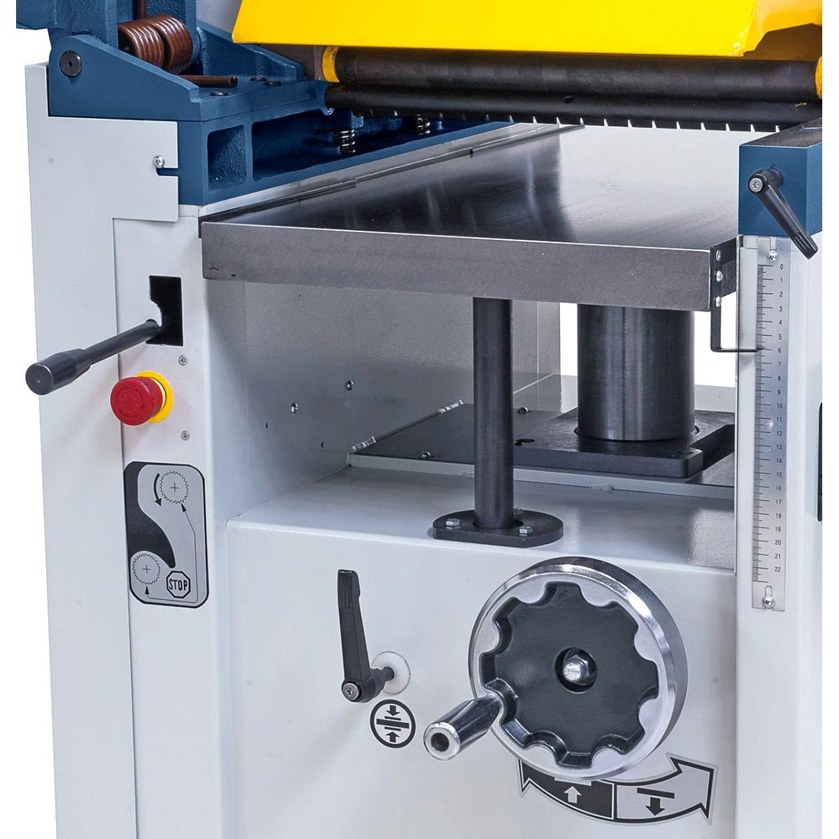 BERNARDO Abricht- und Dickenhobelmaschine mit Spiralhobelwelle – Modell AD 410 S - 400 V