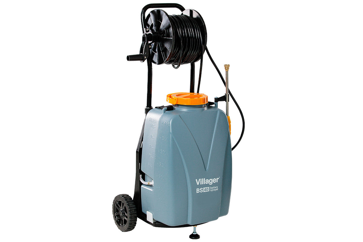 Villager BS 40 - Profi Akku-Drucksprüher mit 40 L Tank, 6 bar 30 m Schlauch, bis zu 10m Reichweite - VI-082503